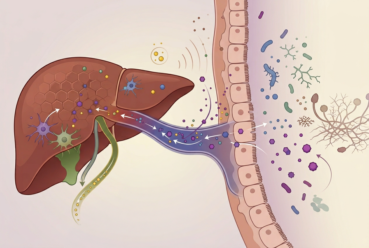 Mycotoxines : quand l’intestin “parle” au foie